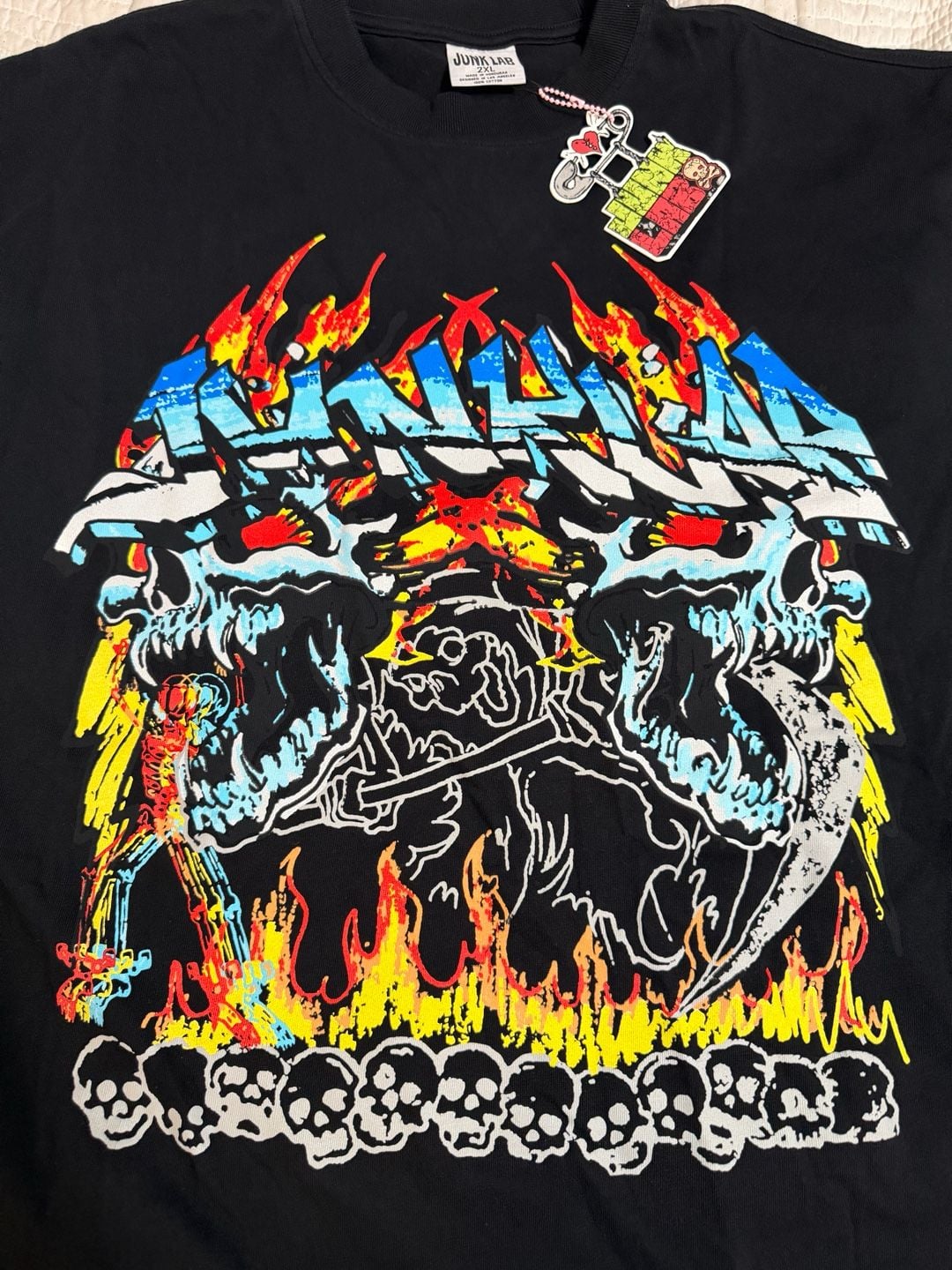 Junk Lab Disaster T-Shirt (black) – 2XL 3