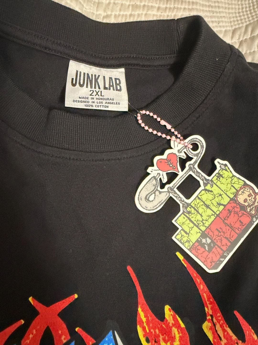 Junk Lab Disaster T-Shirt (black) – 2XL 4