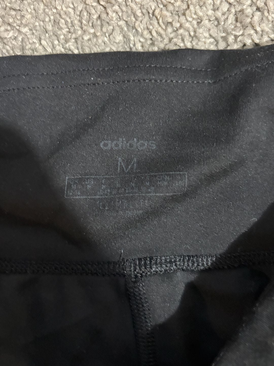 Adidas Women's Black 3-Stripes Climalite Pocket Leggings Size M 5