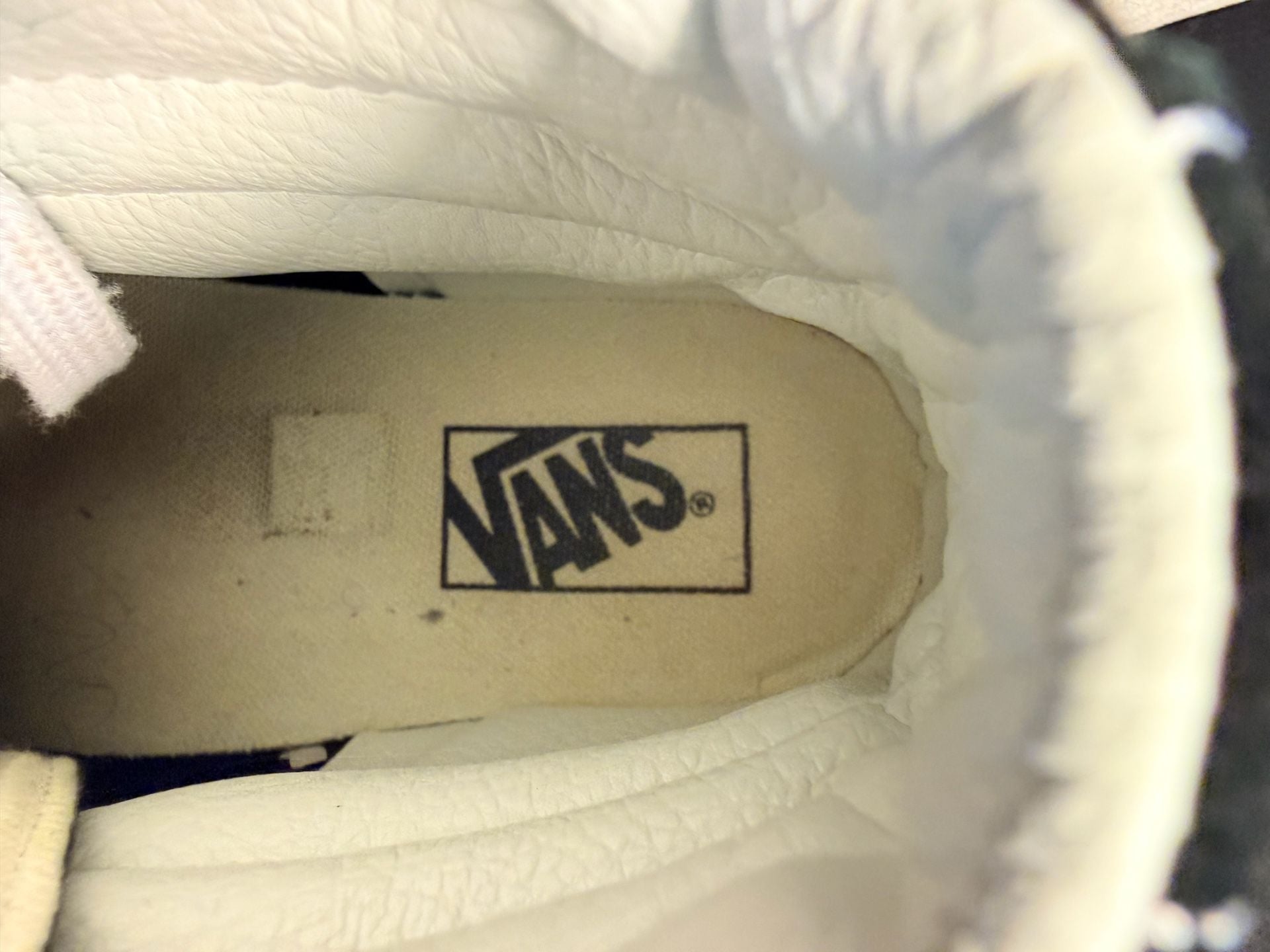 Vans Sk8-Hi Reconstruct Black True White Mens 7.5 / Womens 9 Skate Shoes 7