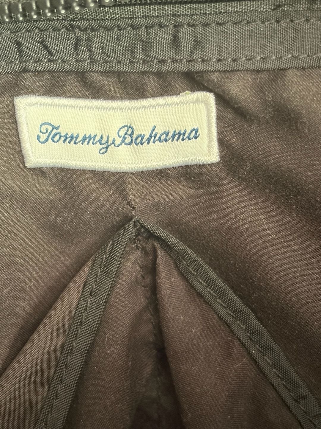 Tommy Bahama Black Nylon Utility Tote Bag 4