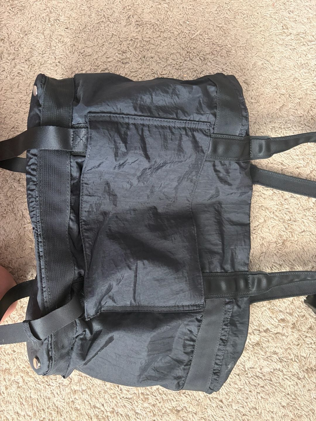 Tommy Bahama Black Nylon Utility Tote Bag 6