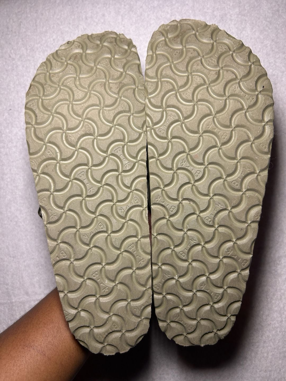 Birkenstock Boston Vegan Khaki Clog, US 11/ EU 42 4