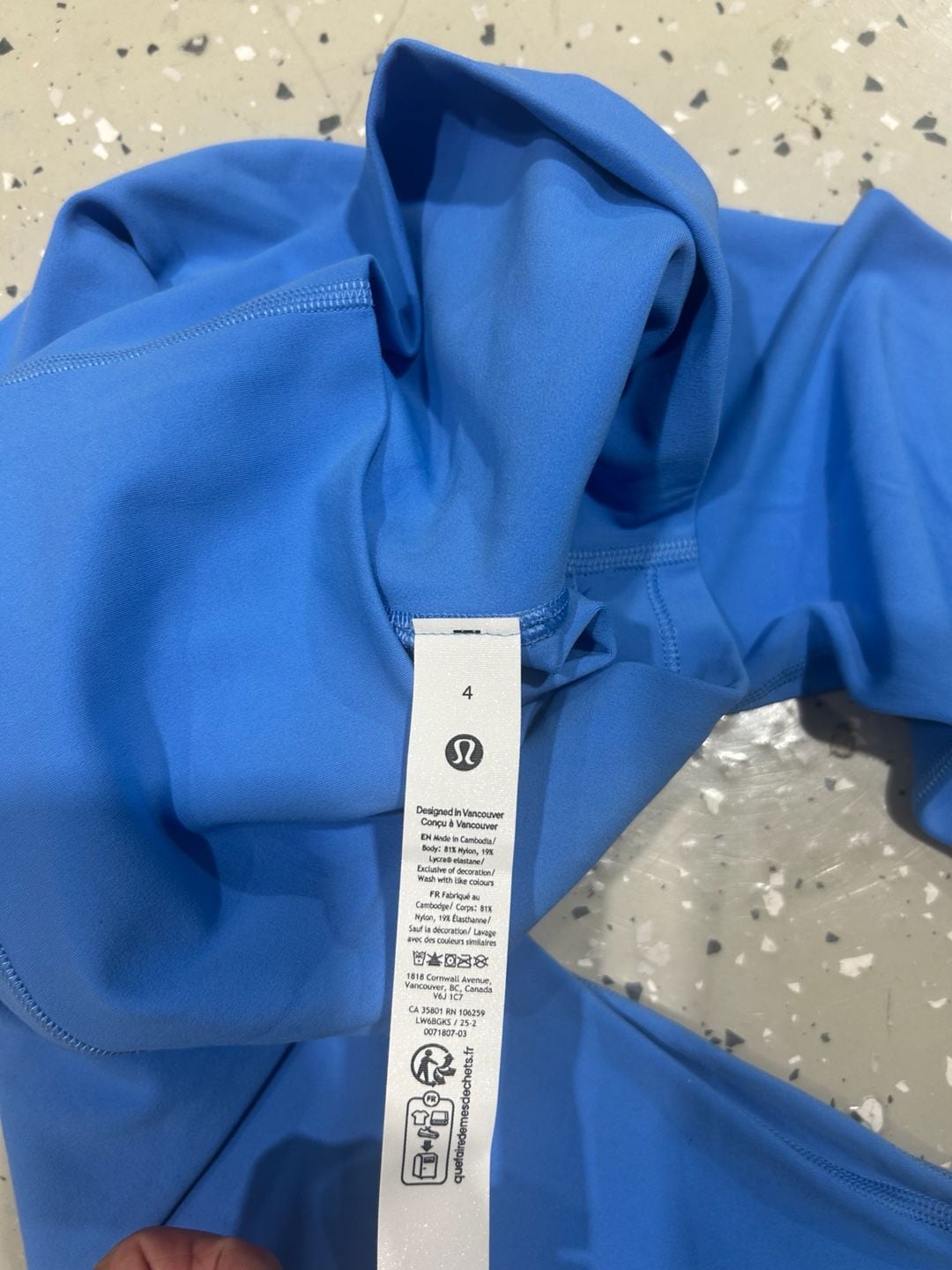 Lululemon Align High-Rise Pant 25" Nulu Poolside Size 4 5