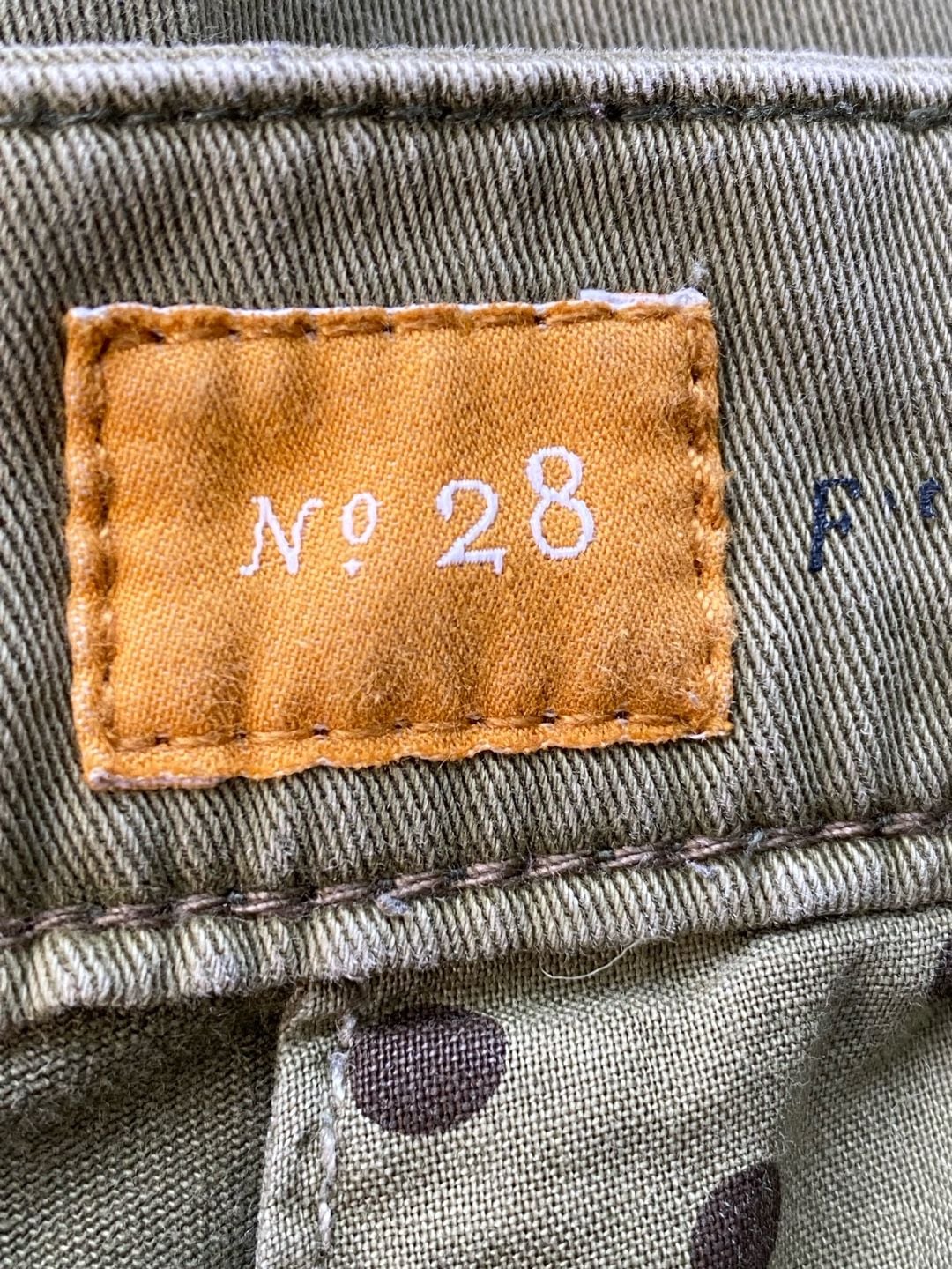 Pilcro and the Letterpress No 28 Olive Green Chino Pants 5