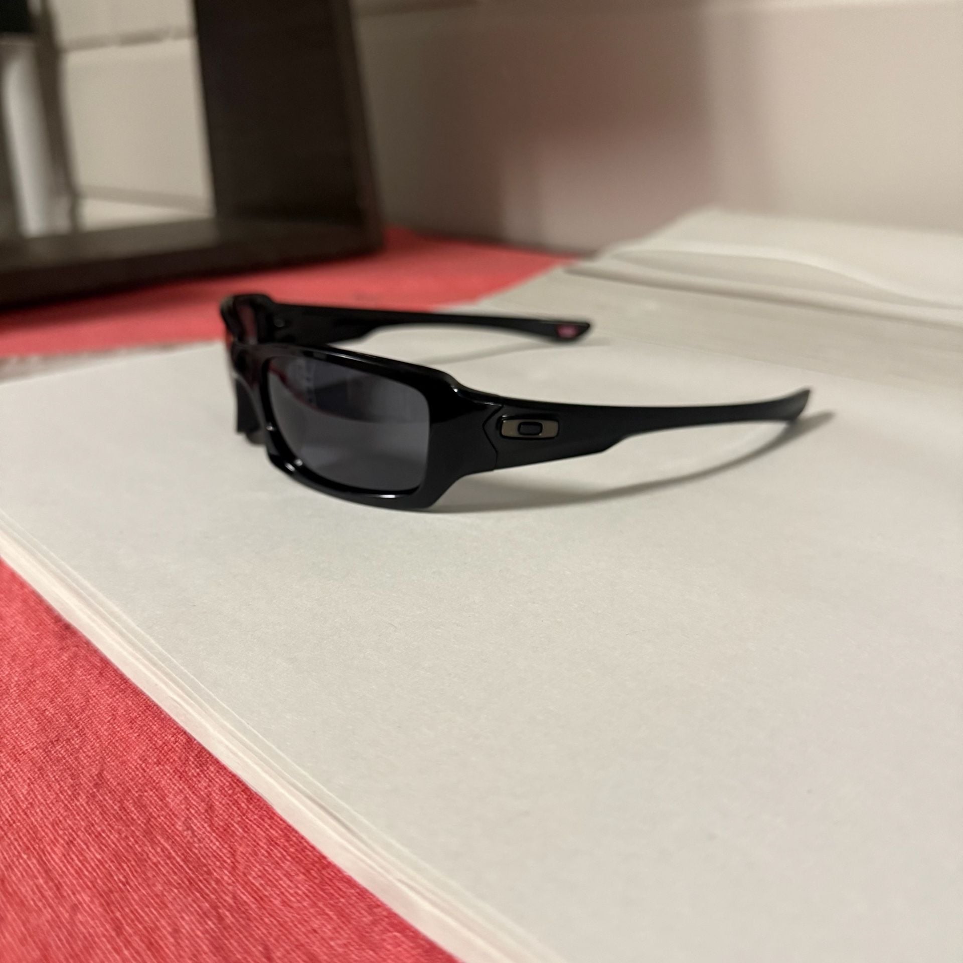 Oakley Fives Squared OO9238 Polished Black Grey Sunglasses 3