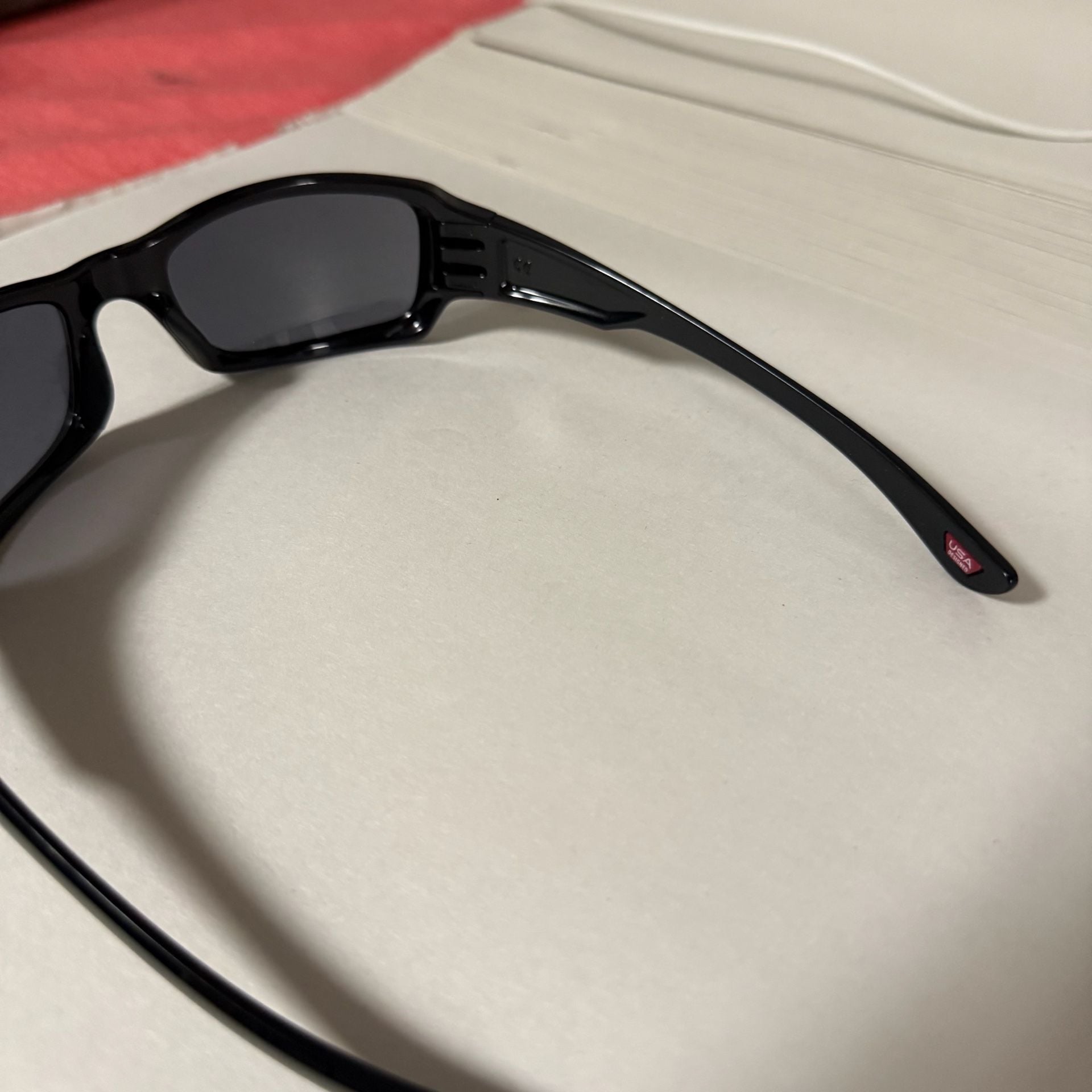 Oakley Fives Squared OO9238 Polished Black Grey Sunglasses 4