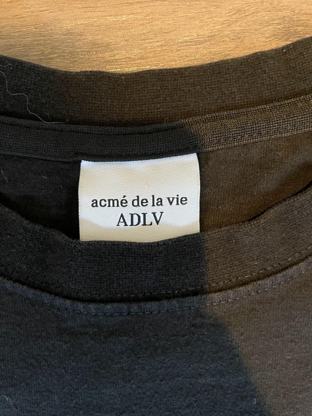 Acmé de la vie ADLV Black Fuzzy Rabbit Short Sleeve T-Shirt 4