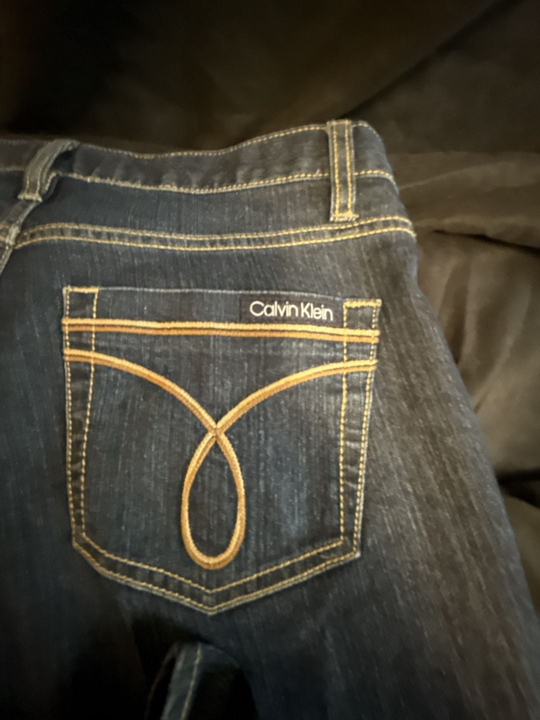 Calvin Klein Jeans Skinny Dark Wash Denim Jeans Size 29/8 9