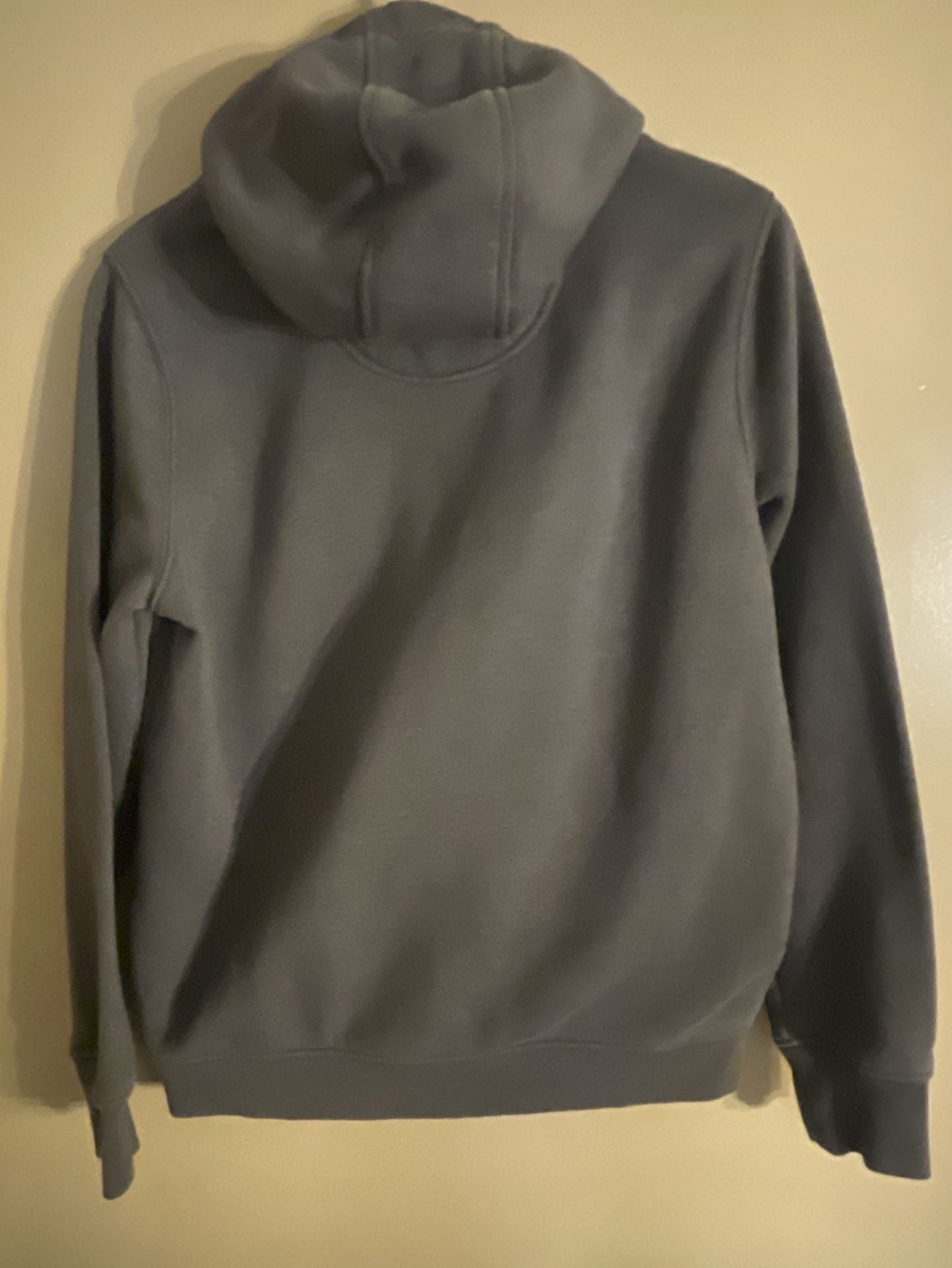 Carhartt Loose Fit Midweight Logo Graphic Pullover Hoodie Charcoal Grey 3