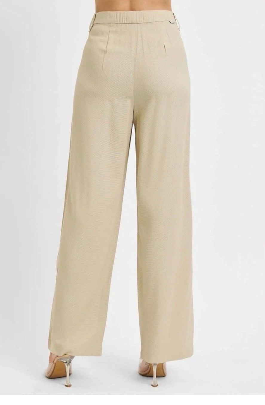 Risen High-Rise Wide-Leg Trousers NWT 3