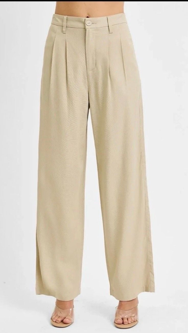 Risen High-Rise Wide-Leg Trousers NWT 2