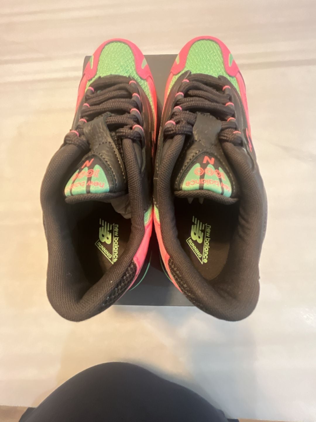 New Balance 1000 Kids Pink Black Sneakers GC1000DM 7