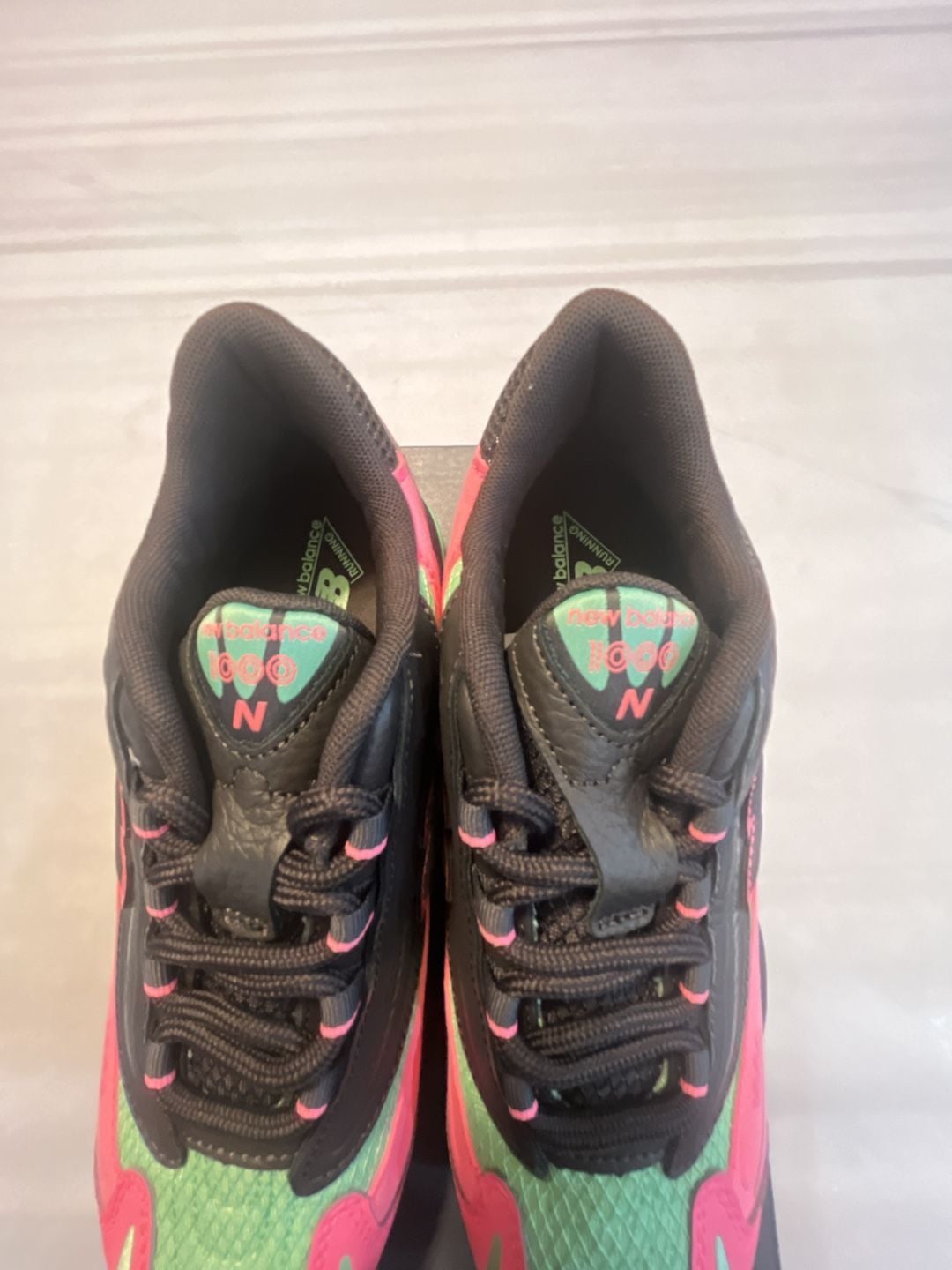 New Balance 1000 Kids Pink Black Sneakers GC1000DM 8