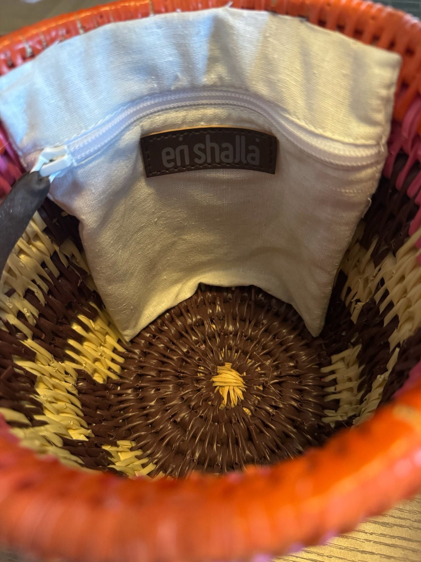 en shalla Mini Bucket Bag with Macrame Handle 4