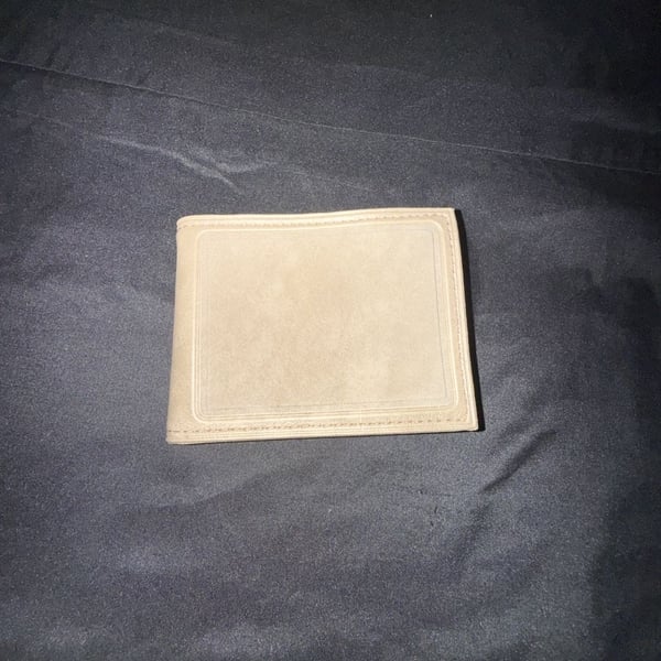 Vintage Vitronic Bi-Fold Pick-PocketProof Suede Wallet