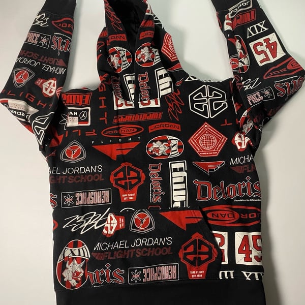 Jordan MJ Essentials AOP Youth Pullover Hoodie
