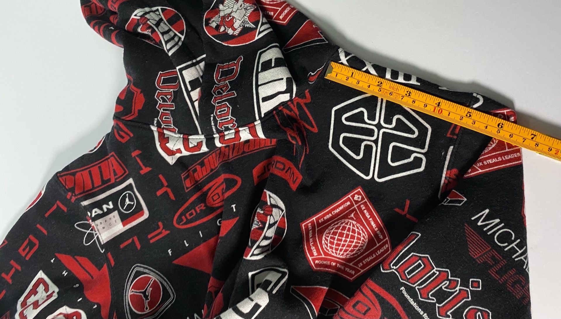 Jordan MJ Essentials AOP Youth Pullover Hoodie 7