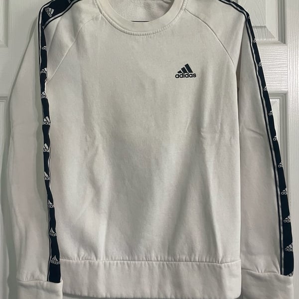 Adidas Logo Tape Raglan Sweatshirt