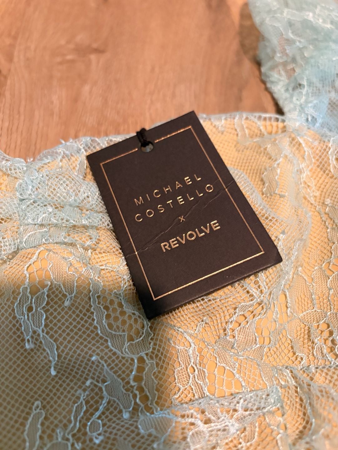 Michael Costello x Revolve Isadora Mini Dress - Ice Blue - Size: XS NWT 5