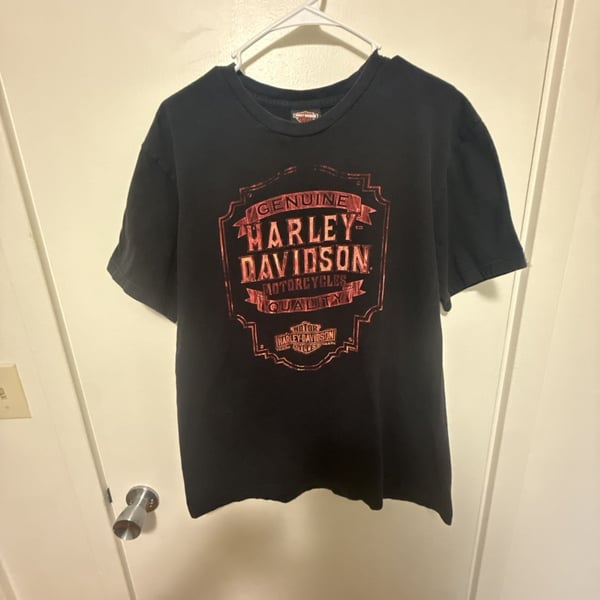Harley-Davidson Lancaster PA 65th Anniversary Graphic T-Shirt Black Large