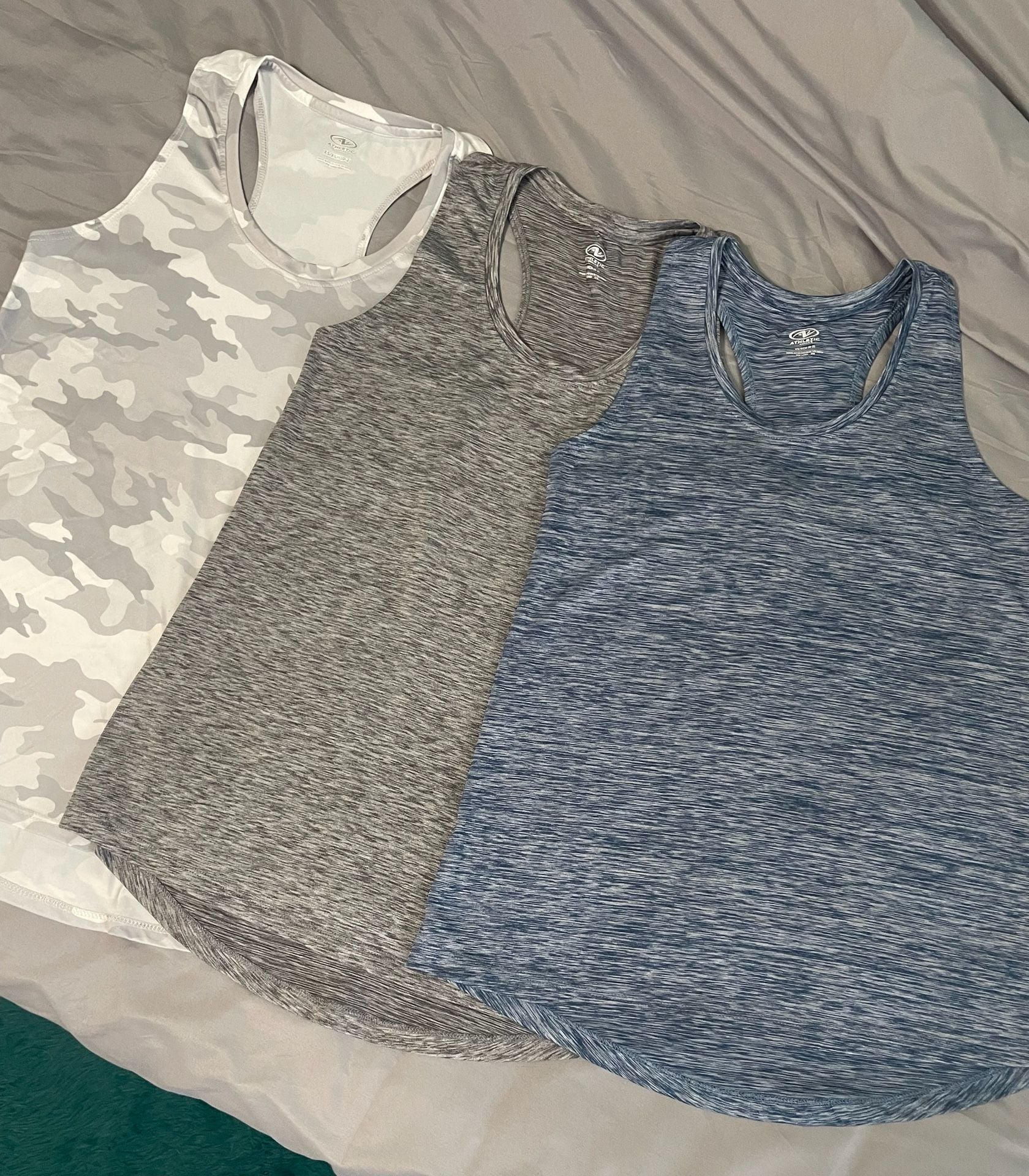 Active Racerback Tank Tops (3) 1