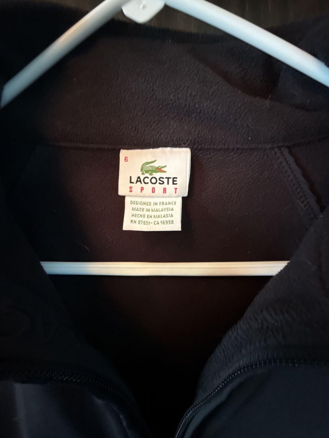 Lacoste Sport Zip-Up Jacket 0058 3