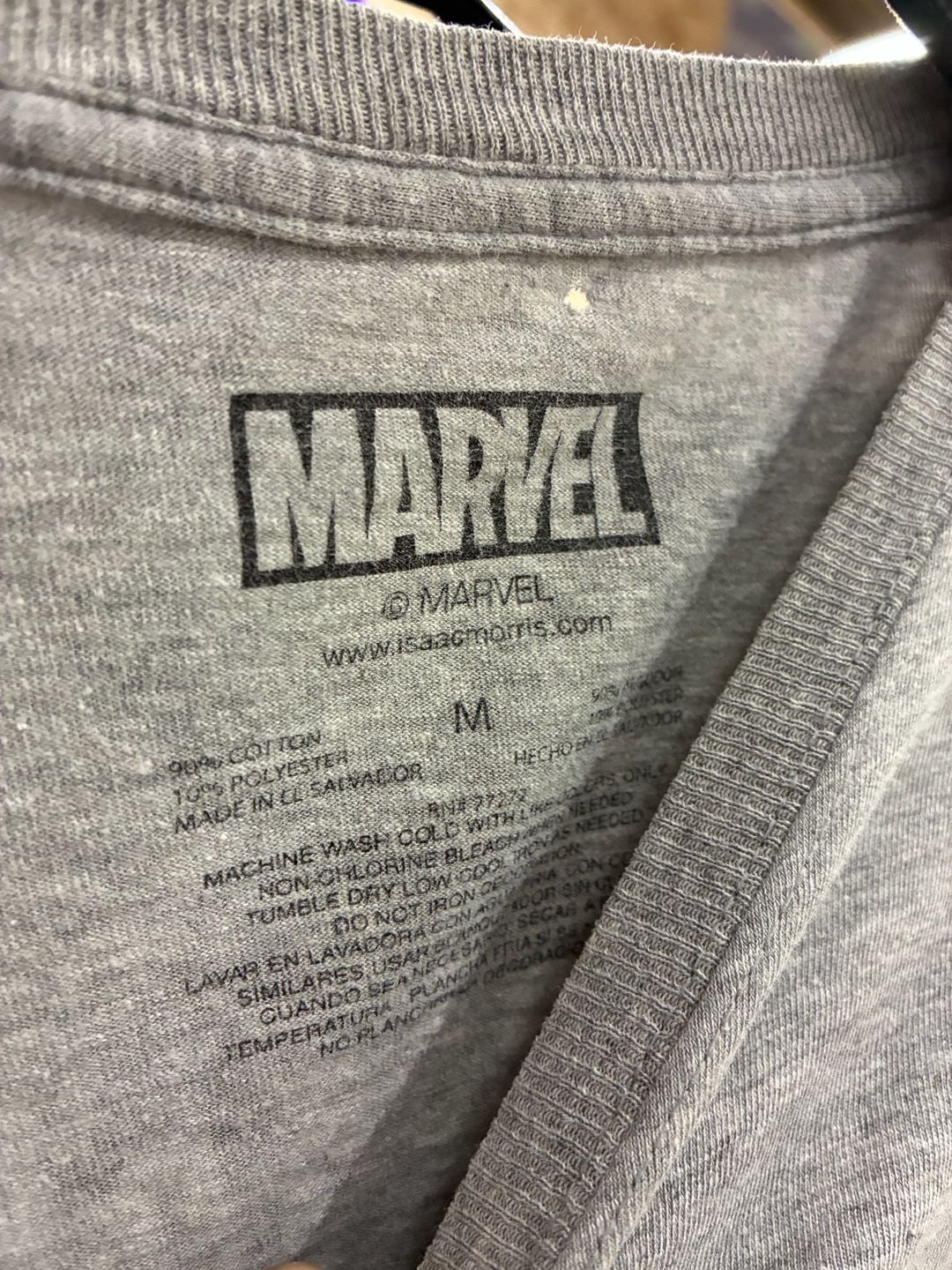Marvel The Amazing Spider-Man Retro Graphic Grey T-Shirt 3