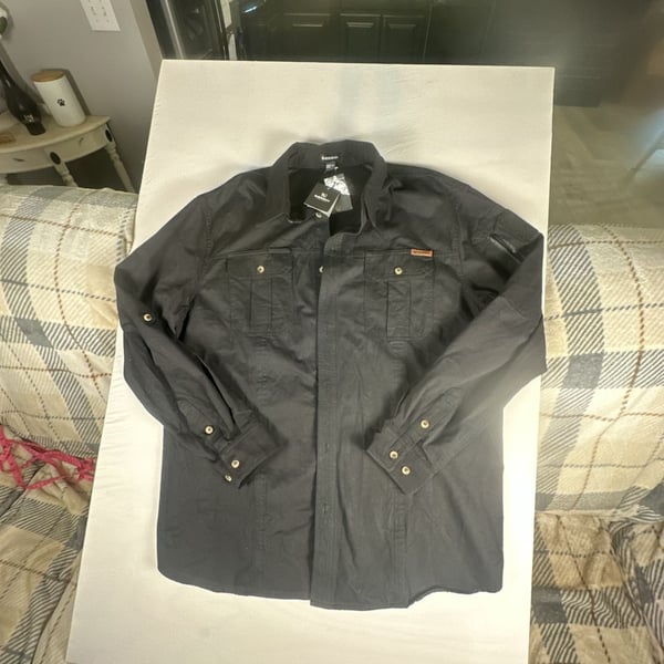 Bärskin Tactical Supply Co. Men's Work Shirt Black Size XL New with Tags#1082