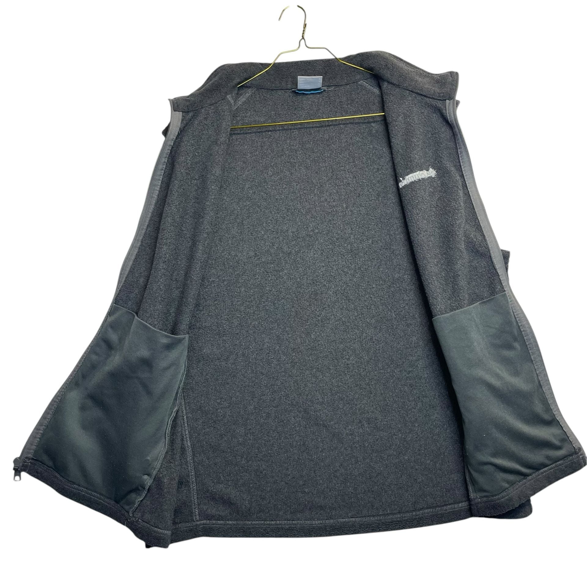 Columbia Steens Mountain Full Zip Fleece Vest Gray Men’s Large 7