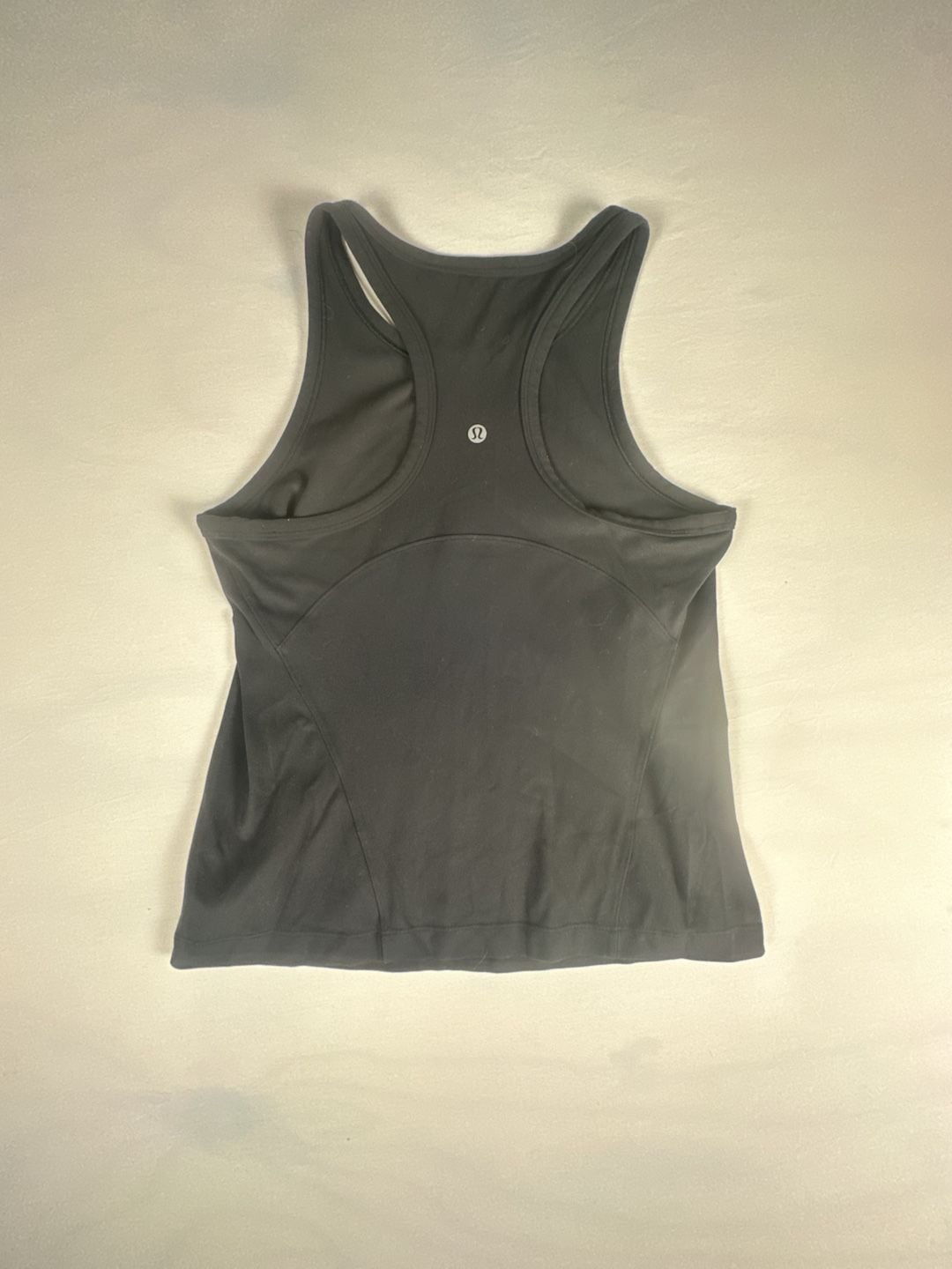 Lululemon Black Racerback Sports Tank Top with Logo #1086 3
