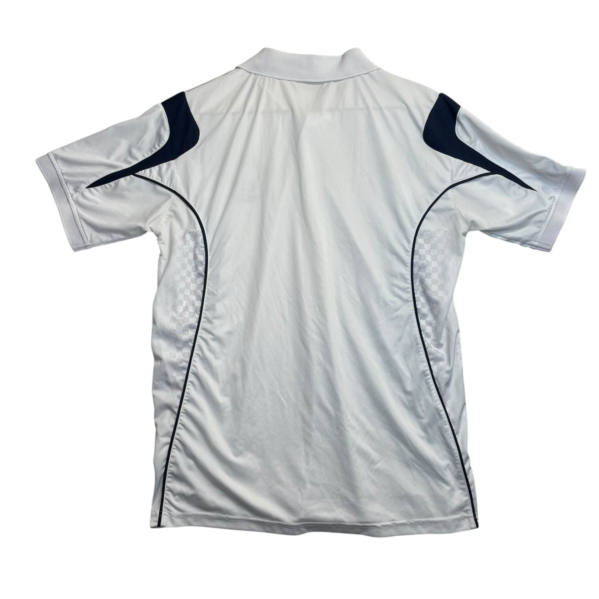 Rugby Nations Scotland Thistle Polo Shirt Men’s Medium White Navy 10
