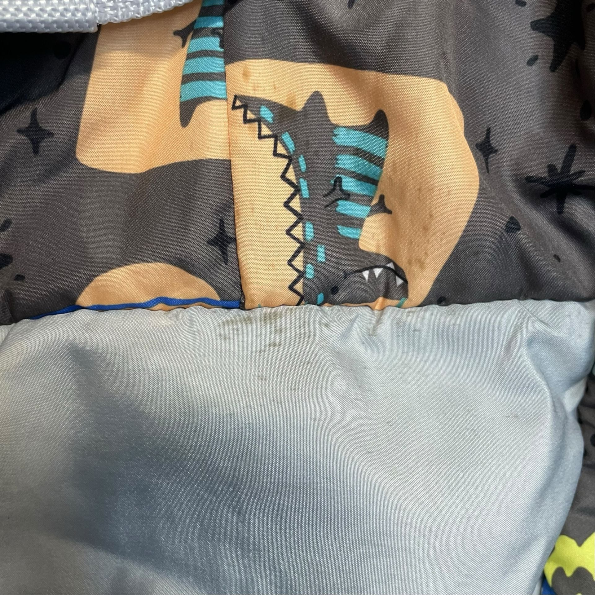 Goldbug Shopping Cart High Chair Cover Space Aliens Gray Baby Seat 2