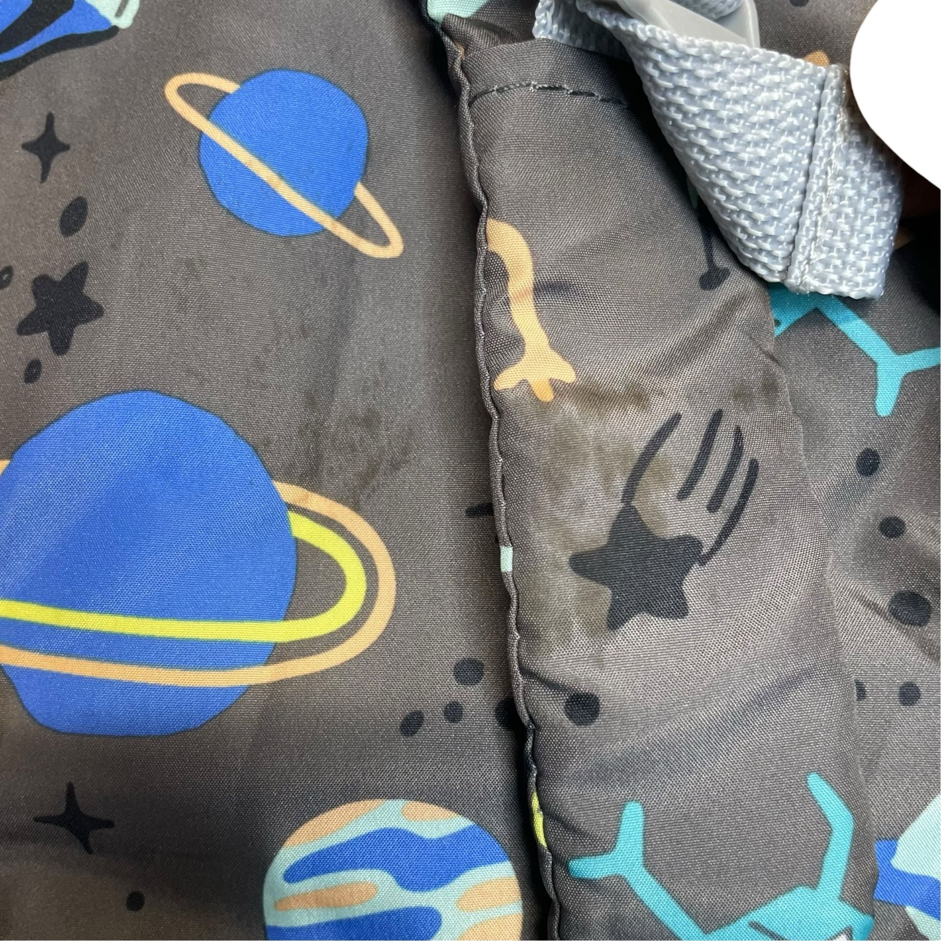 Goldbug Shopping Cart High Chair Cover Space Aliens Gray Baby Seat 3