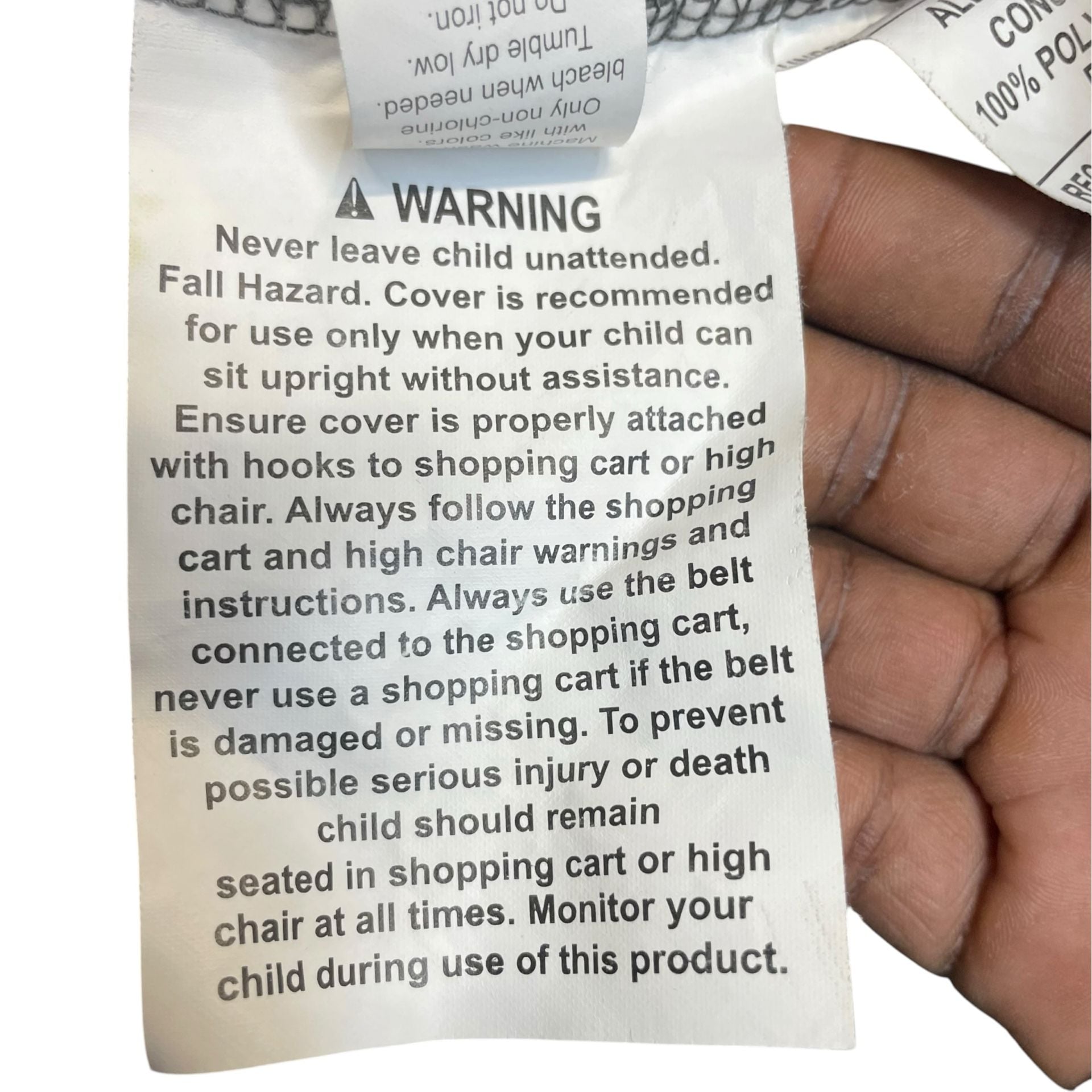 Goldbug Shopping Cart High Chair Cover Space Aliens Gray Baby Seat 5