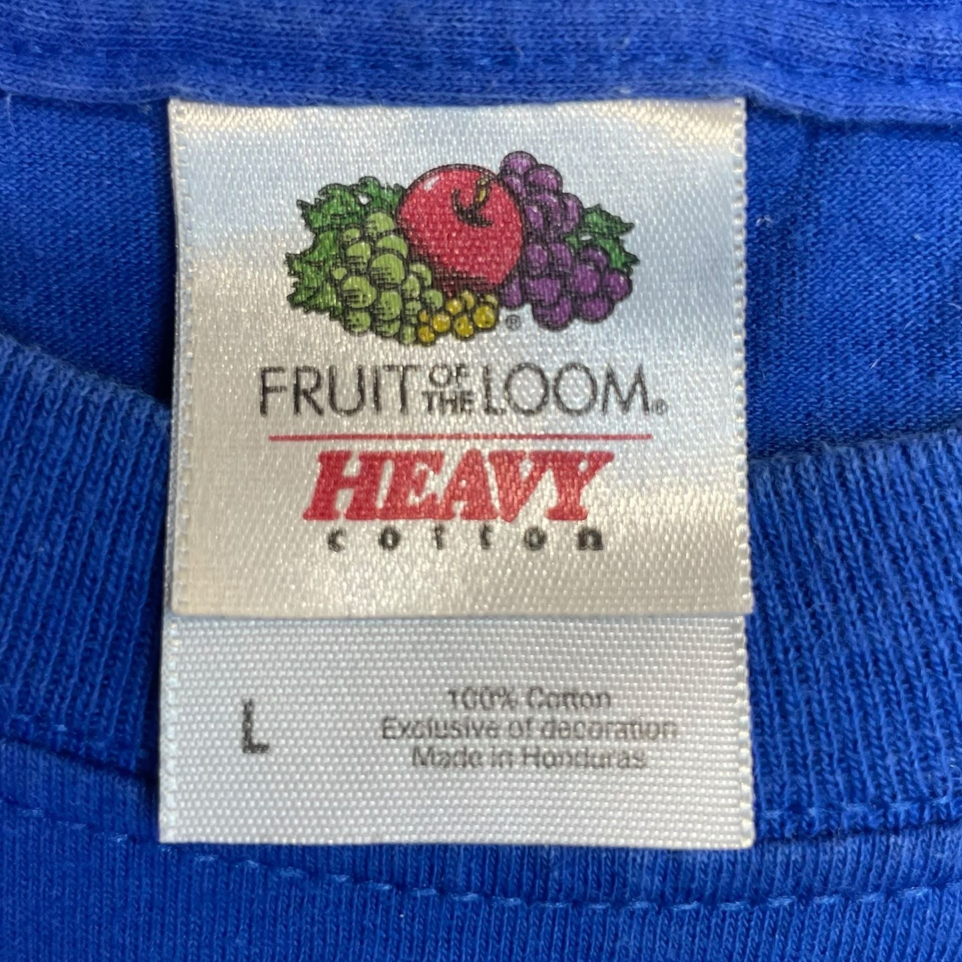 DePaul Blue Demons T-Shirt Men’s Large Blue Fruit of the Loom College Logo 5