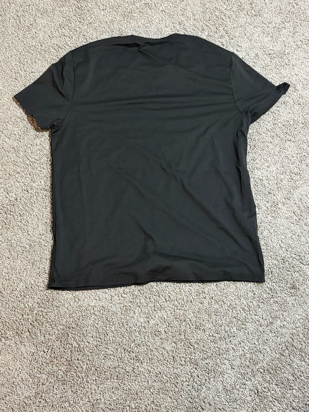 Men's Star Print Drop Shoulder Short Sleeve Tee Dark Gray 5