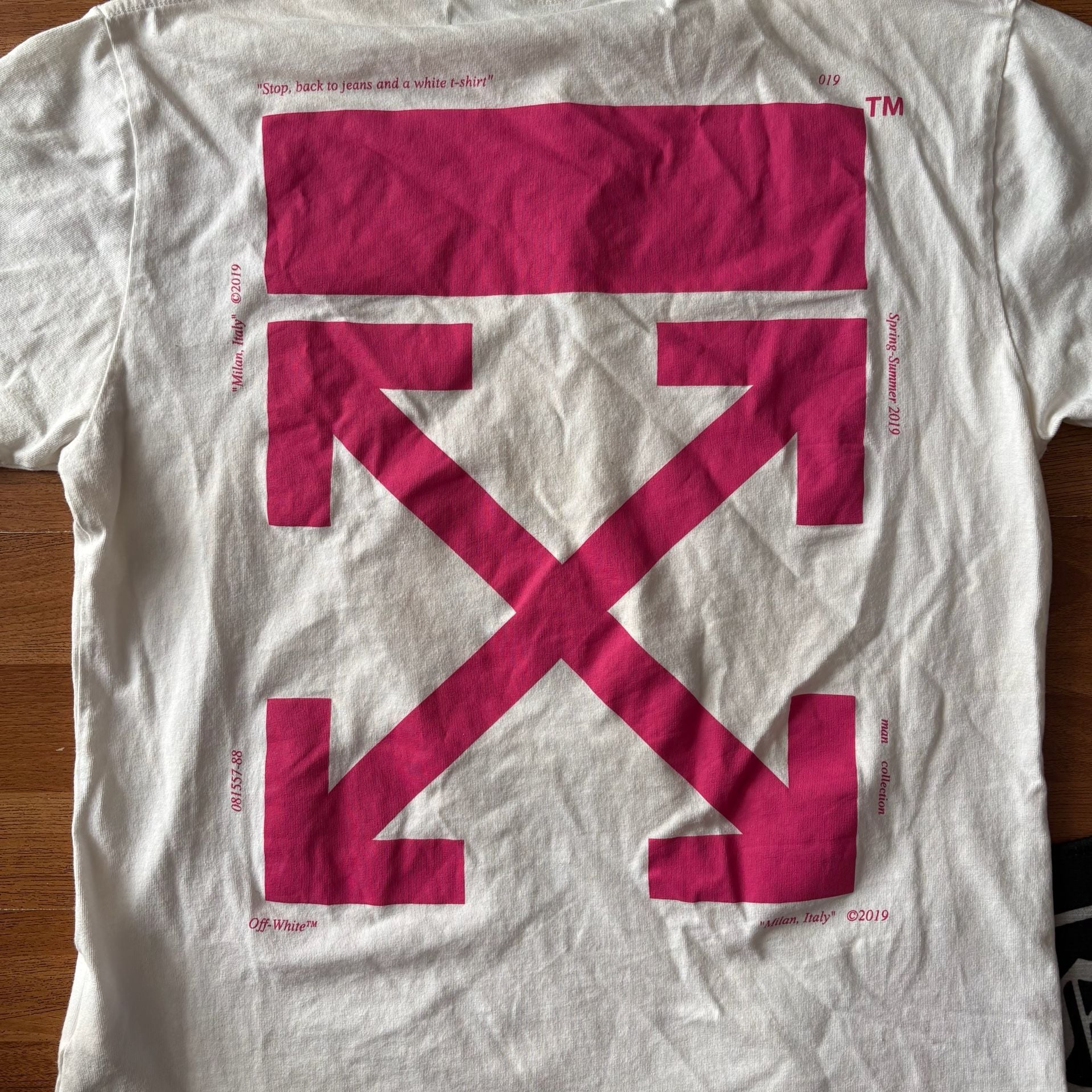 Off-White Bart Simpson Chill Man White T-Shirt 5
