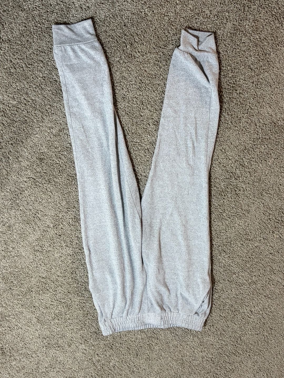 Shosho Gray Fleece Jogger Sweatpants Size M 3
