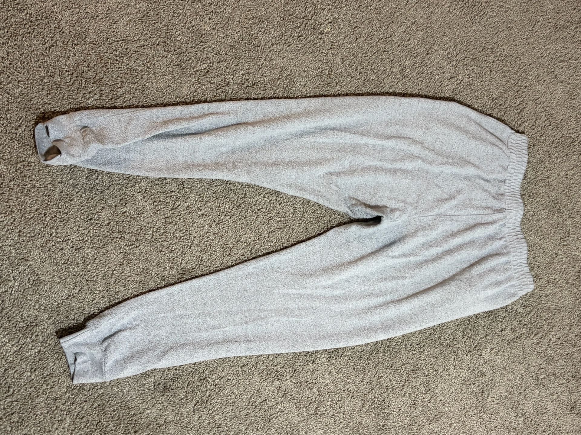 Shosho Gray Fleece Jogger Sweatpants Size M 7