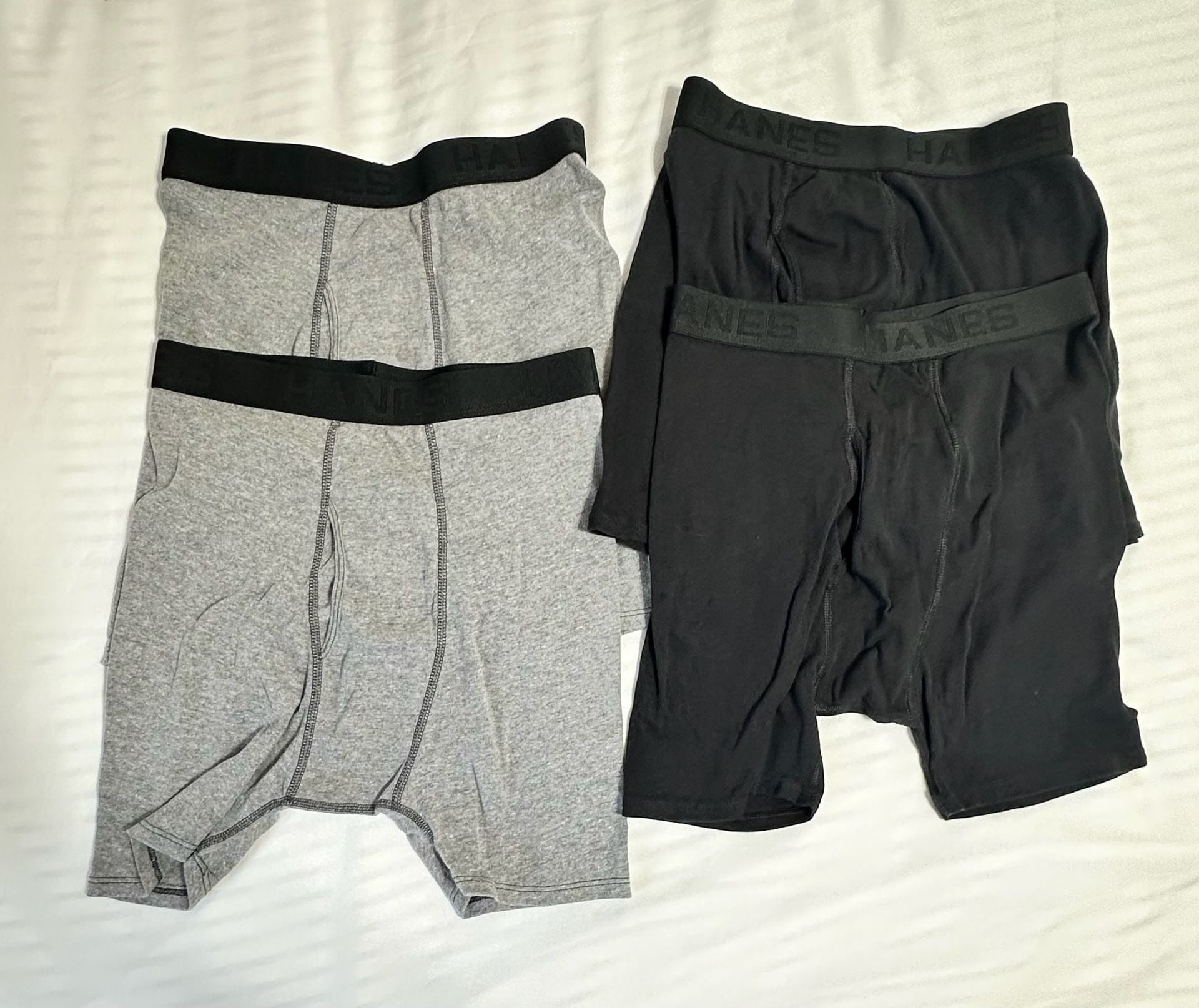 Hanes Men's Comfort Flex Waistband Cotton Boxer Briefs 4-Pack 1