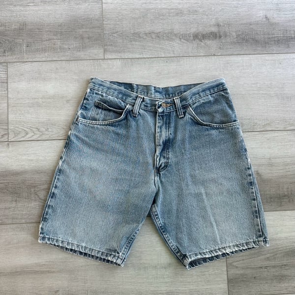 Wrangler Relaxed Fit Denim Jean Shorts 33 Reg Light Wash Jorts