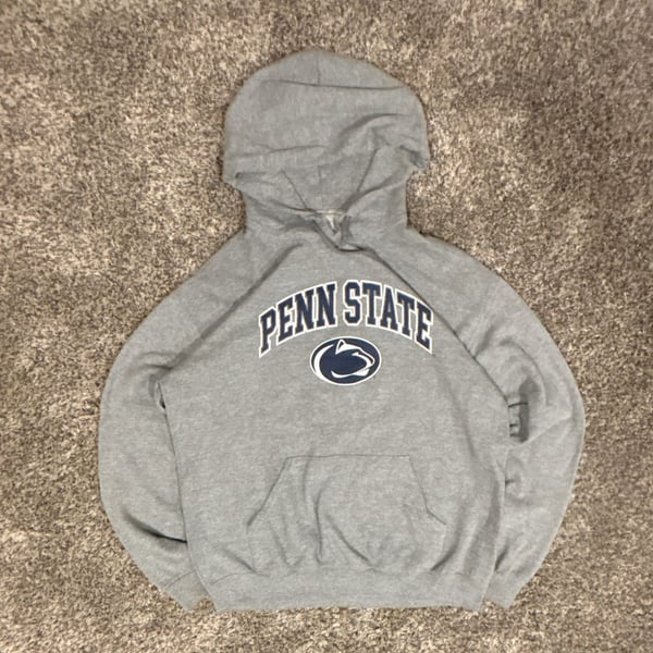 Penn State Nittany Lions Grey Hoodie Sweatshirt