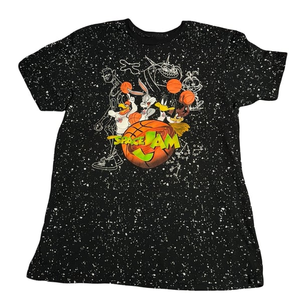 Space Jam Looney Tunes Tune Squad Splatter Graphic T-Shirt
