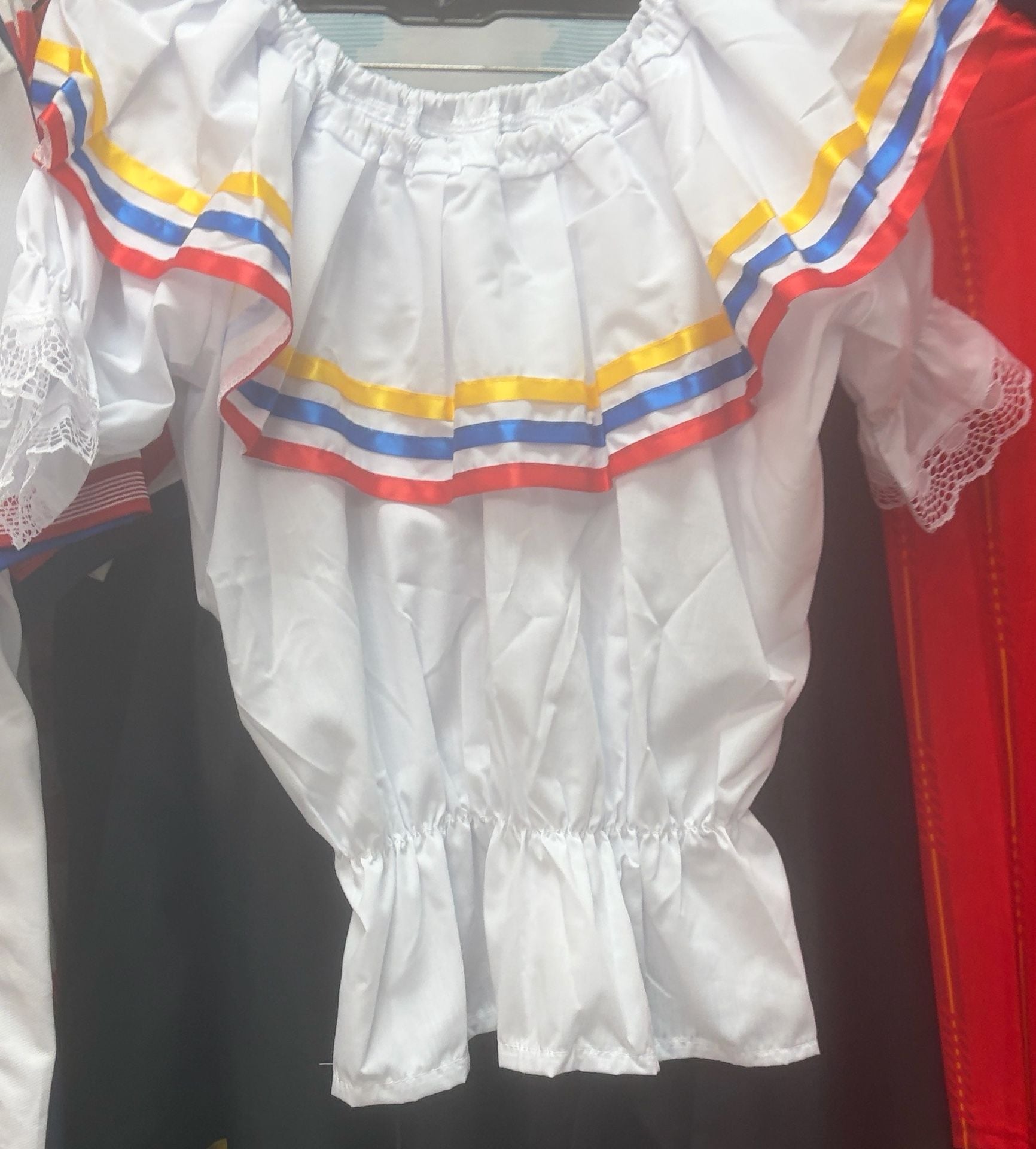 Traditional Colombian Venezuelan Ecuadorian Folklorico Dress 10