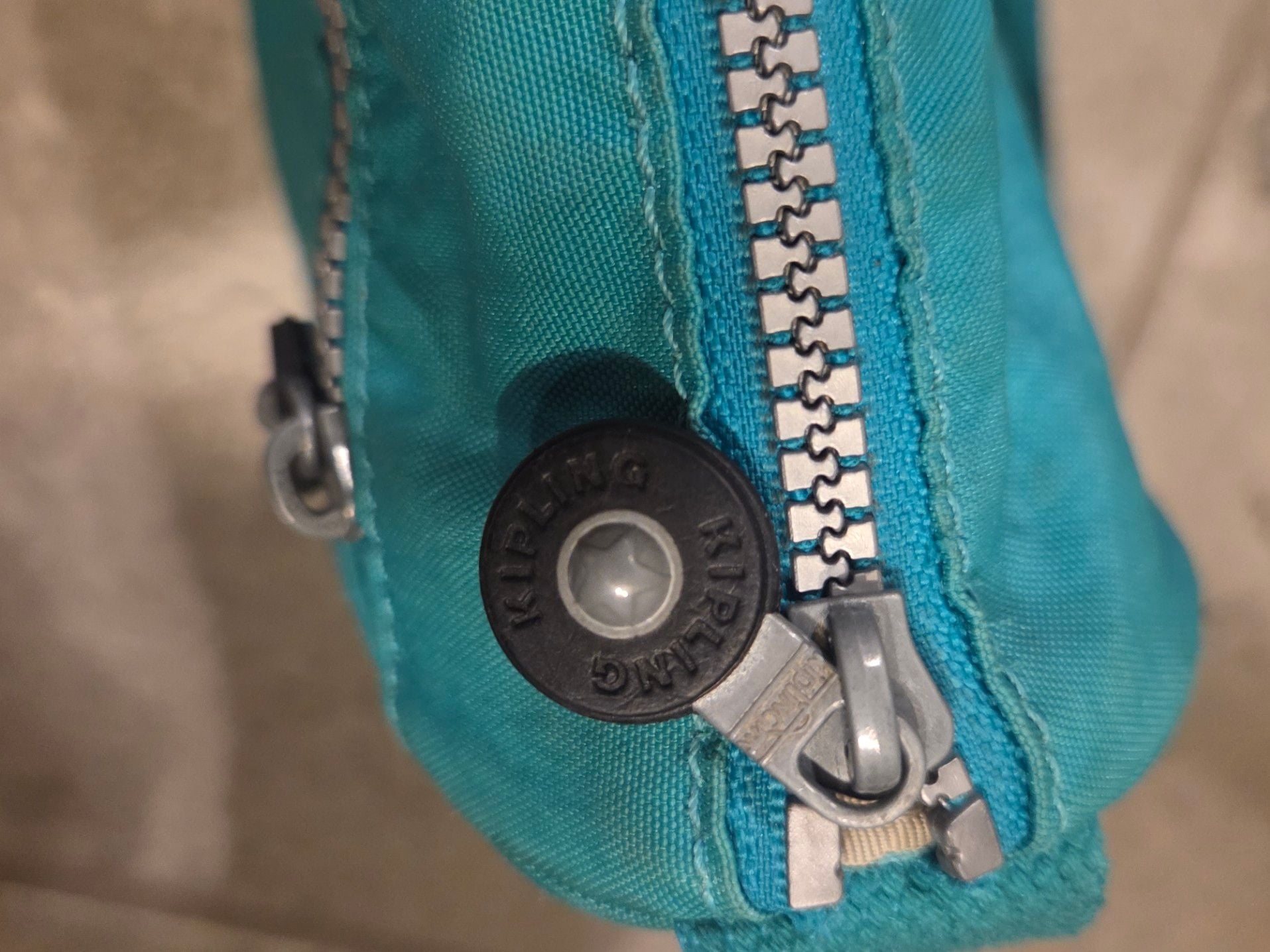 Kipling Callie Crossbody Bag Seafoam Green Blue Adjustable Strap 6