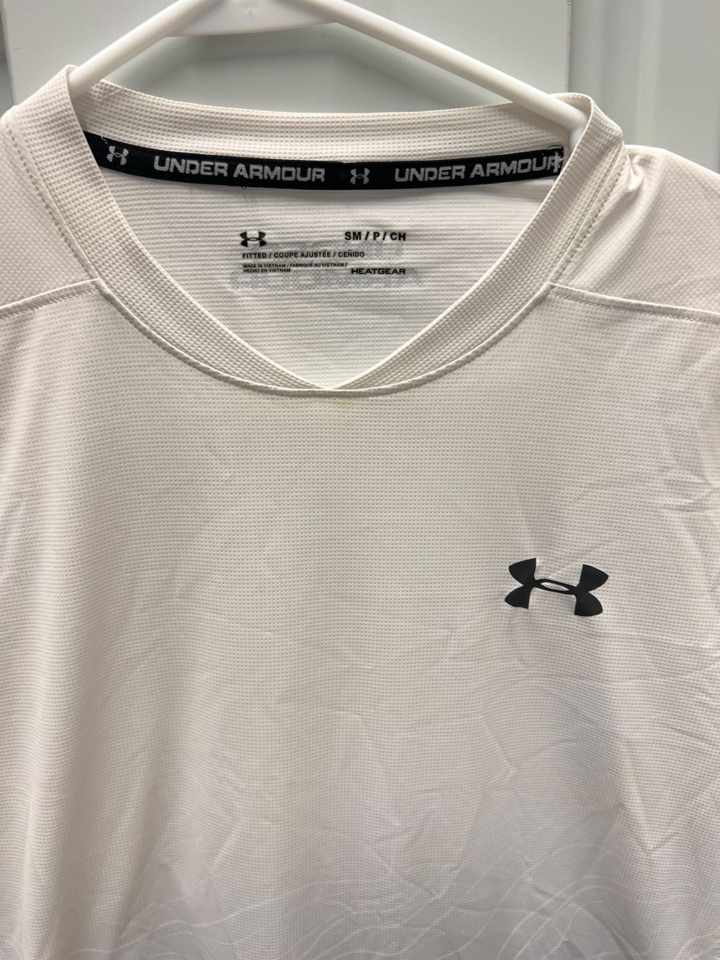 Under Armour HeatGear Fitted Short Sleeve Graphic Print T-Shirt Men's Size Small 3