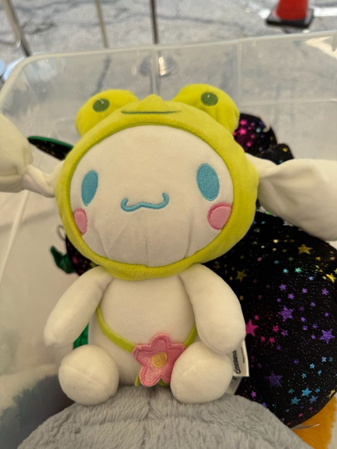 Sanrio Cinnamoroll Plush in Frog Hoodie, 9in 1