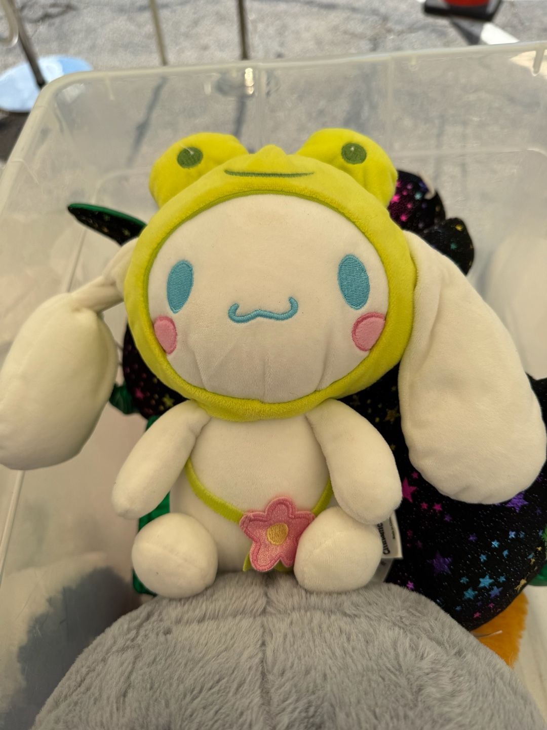 Sanrio Cinnamoroll Plush in Frog Hoodie, 9in 3