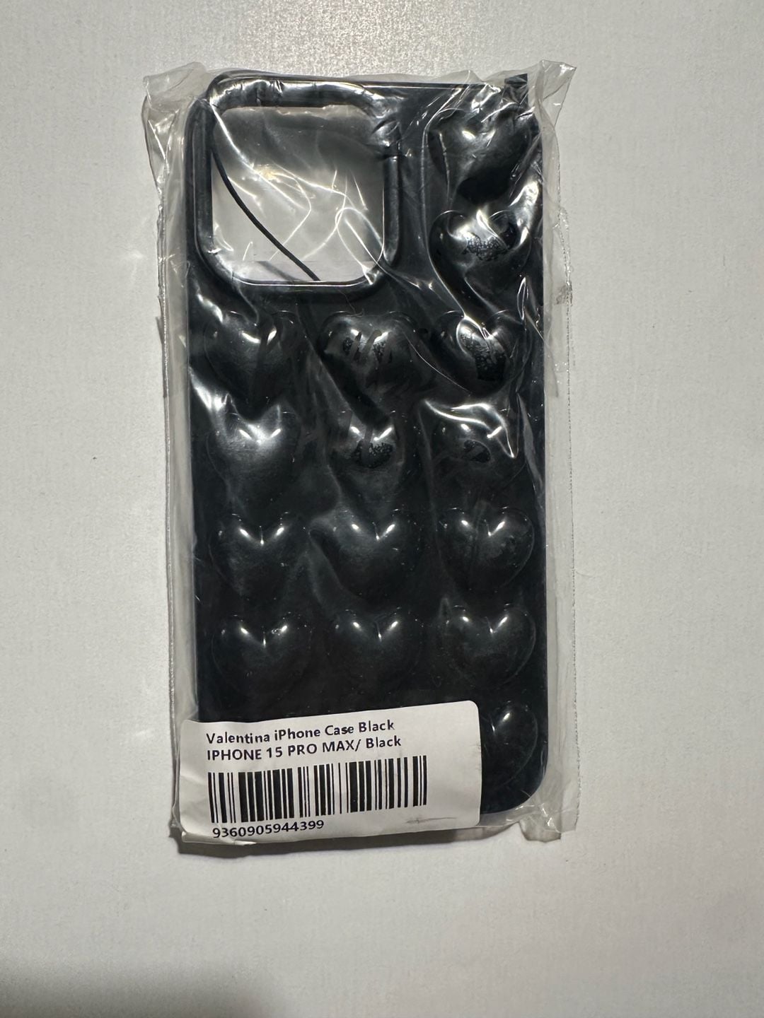 NWT Princess Polly Black Heart iPhone 15 Pro Max Case 3